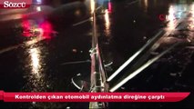 Bakırköy’de ilginç kaza