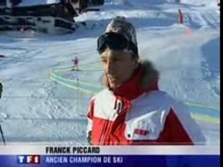 Franck Piccard moniteur ESF aux Saisies
