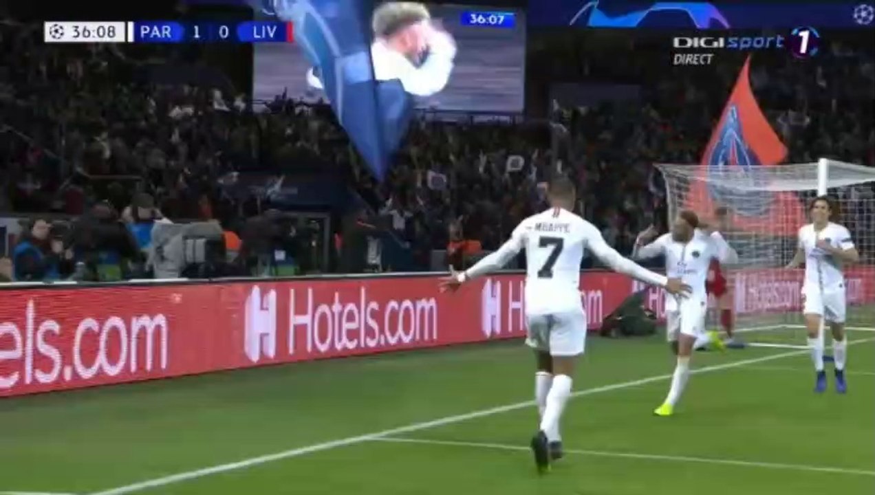 Neymar Goal HD - PSG 2-0 Liverpool 28.11.2018 HD