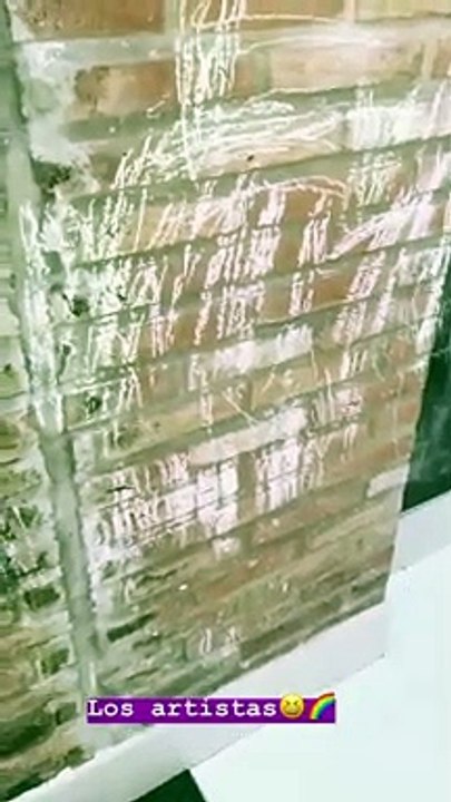 Paula quejándose que "los artistas" le pintan las paredes jajaja - 28 de Noviembre