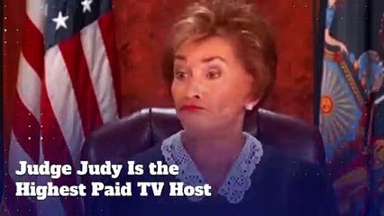 Judge Judy Is the Highest Paid TV Host