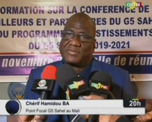 ORTM/Séance d’information sur la conférence de coordination des bailleurs et partenaires du G5 Sahel