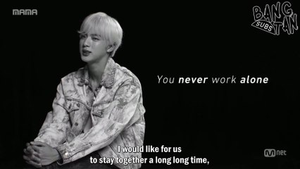 [ENG] 181025 [2018 MAMA] #LikeMAMA #LikeBTS #Jin