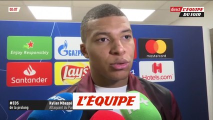 Mbappé «Il y a un travail à terminer» - Foot - C1 - PSG