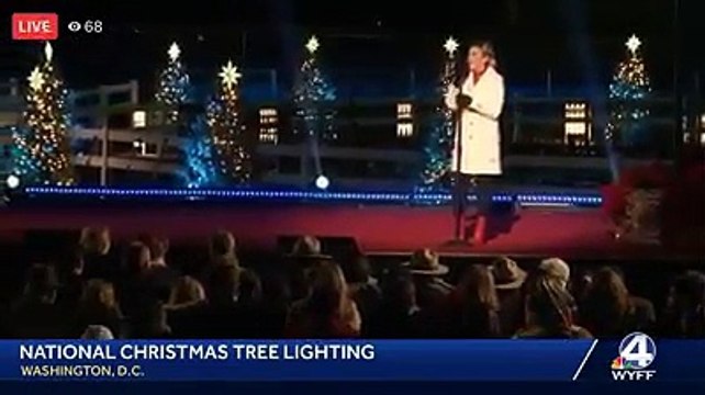 Gabby performing tonight at the National Tree Lighting in Washington, D.C