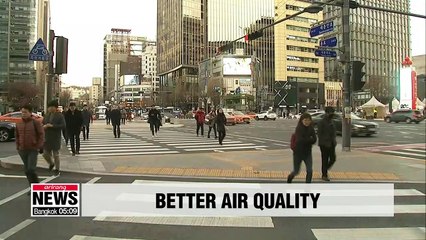 Lower levels of fine dust expected Thursday; some yellow dust in Yeongnam and Honam