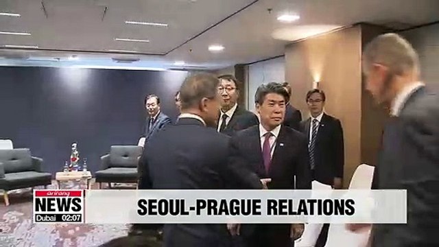 Leaders of South Korea, Czech Republic agree to further upgrade bilateral relations