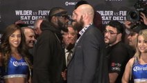 VIRAL: Boxing:Fury and Wilder brawl at final press conference