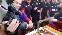 _فيديو غاية فالروعة منذ قليل الإحتفال بعيد ميلاد سامح الدربالي و شوفو كيفاه فرحوو بيه
