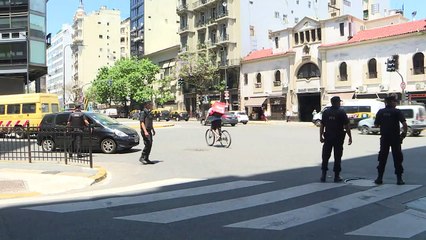 Segurança máxima em Bueno Aires