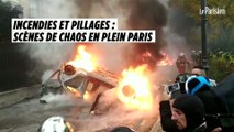 Incendies et pillages : scènes de chaos en plein Paris