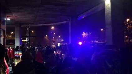 Sporting-Tenerife: Llegada del Tenerife a El Molinón