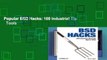 Popular BSD Hacks: 100 Industrial Tip   Tools