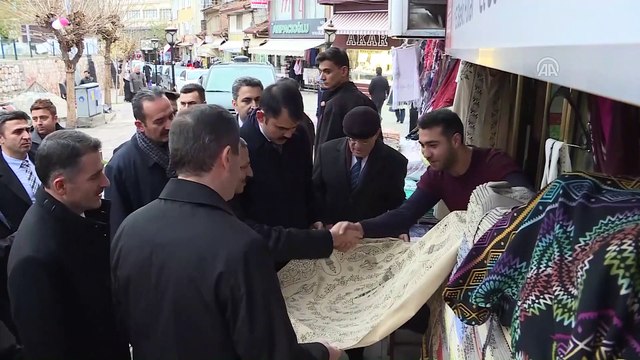 Çevre ve Şehircilik Bakanı Kurum, bazı alanlarda incelemelerde bulundu - TOKAT