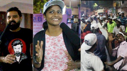 சென்னை ரோஹிணி தியேட்டரில் ரஜினி ரசிகர்கள் கொண்டாட்டம்- வீடியோ