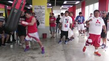 Pacquiao begins training for Broner fight