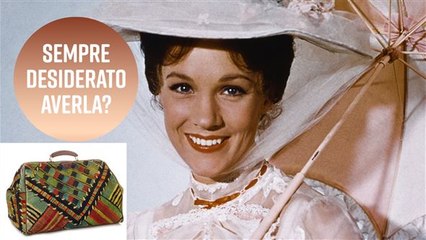 Hai sempre desiderato avere la borsa di Mary Poppins? Ora può essere tua.