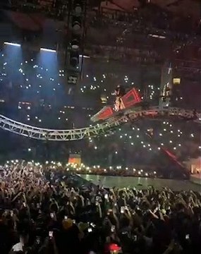 Travis Scott brings Kylie Jenner out on his #AstroworldTour roller coaster ride at #MSG