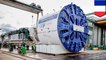 The first tunnel boring machine arrives for the Grand Paris Express