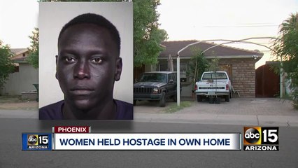 Phoenix women held hostage as armed suspect hides from police