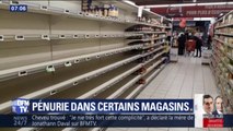 Gilets jaunes: à cause des blocages, certains supermarchés connaissent la pénurie