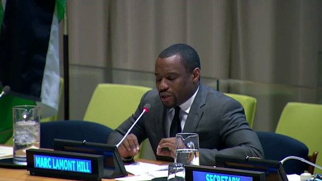 CNN Commentator Marc Lamont Hill Gives Speech About Palestine At United Nations
