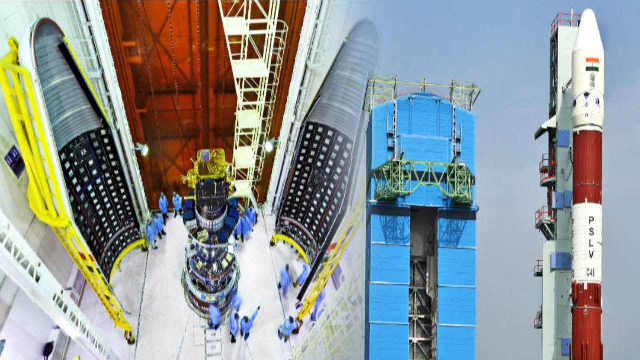 ISRO launches HysIS & 30 other satellites on PSLV-C43 | OneIndia News