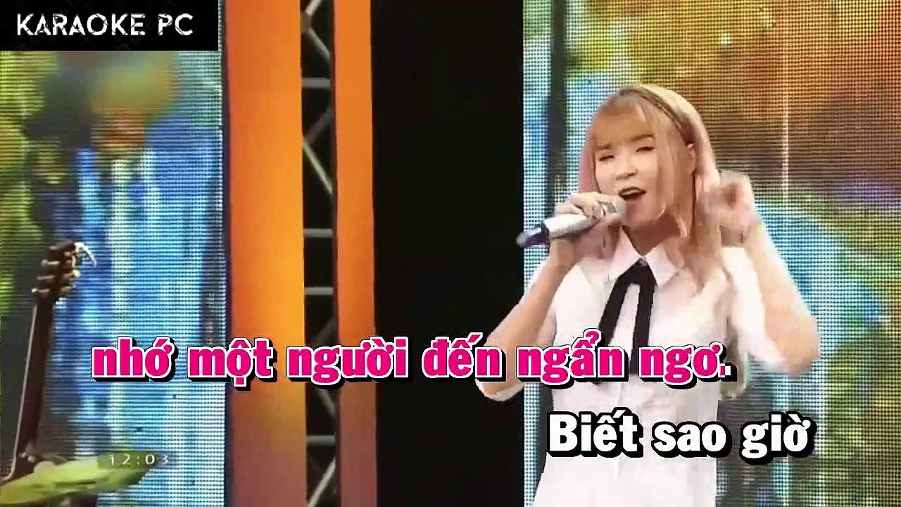 Karaoke Mưa Rơi Vào Phòng - Khởi My