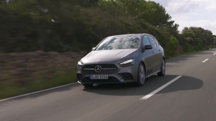 Mercedes-Benz B 220 d in Grey magno - Driving Event Mallorca 2018