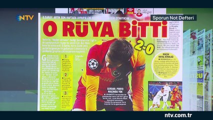 Sporun Not Defteri 29 Kasım  2018