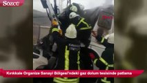 Kırıkkale’de gaz dolum tesisinde patlama