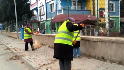 Bu ilçenin temizliği kadınlardan soruluyor