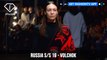 VOLCHOK Mercedes Benz Fashion Week Russia S/S 2019 | FashionTV | FTV