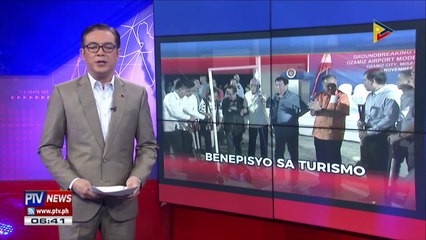 Pangulong Duterte, nanguna sa groundbreaking ng Ozamiz airport