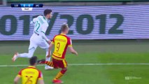 25.11.2018 - Lechia Gdansk 3_2 Jagiellonia Bialystok - Lukas Haraslin Fouls suffered