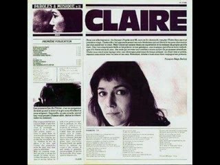 Claire vacances extrait de "vive la tirelire"