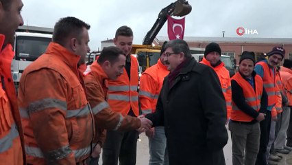 - Bilecik Belediyesi ekip ve ekipmanları ile kışa hazır