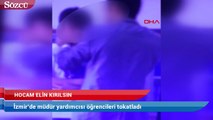 İzmir’de müdür yardımcısı öğrencileri tokatladı