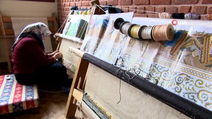Dağ köyünden Katar Sarayı’na İpek Halı