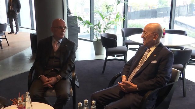 Beşiktaş ve Fenerbahçe divan kurulu başkanları yemekte buluştu - Tevfik Yamantürk (1) - İSTANBUL