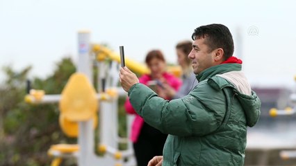 Gemide yangın tatbikatı - TRABZON