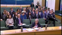 Theresa May questioned on prospect of Brexit no-deal