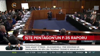 İşte Pentagon'un F-35 raporu