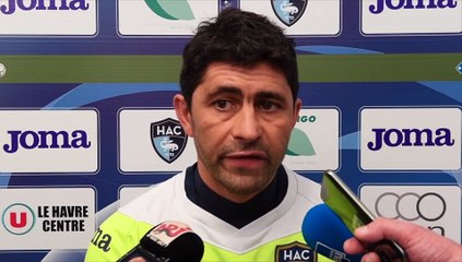 Avant HAC - Auxerre, interview d'Oswald Tanchot