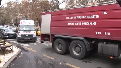Başkent'te Avm'de Yangın Paniği