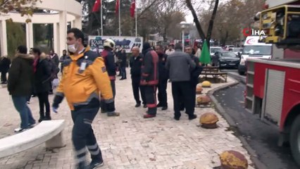 Başkent’te AVM’de yangın paniği