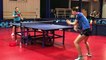 Tennis de table : les filles d’Etival à l’entraînement avant leur match de Ligue des Champions