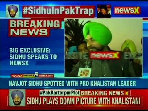 Navjot Singh Sidhu spotted with Khalistani Terrorist Gopal Singh Chawla