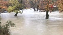 Antalya Üzümdere Irmağı'nın Su Seviyesi Yükseldi