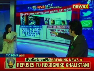 Controversy over breastfeeding in South city mall in Kolkata